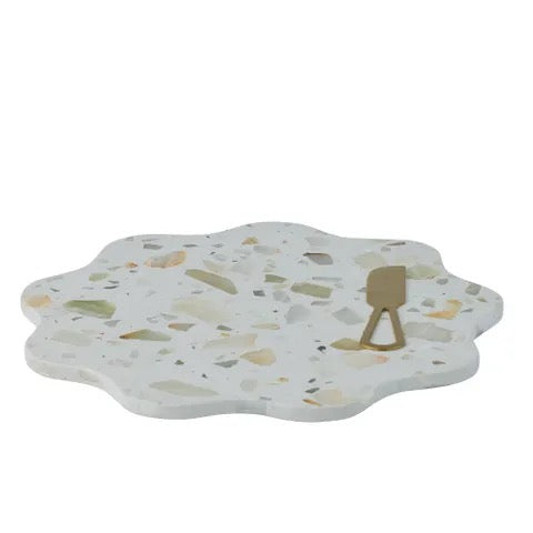 2-Piece Terrazzo Cheese Board Set