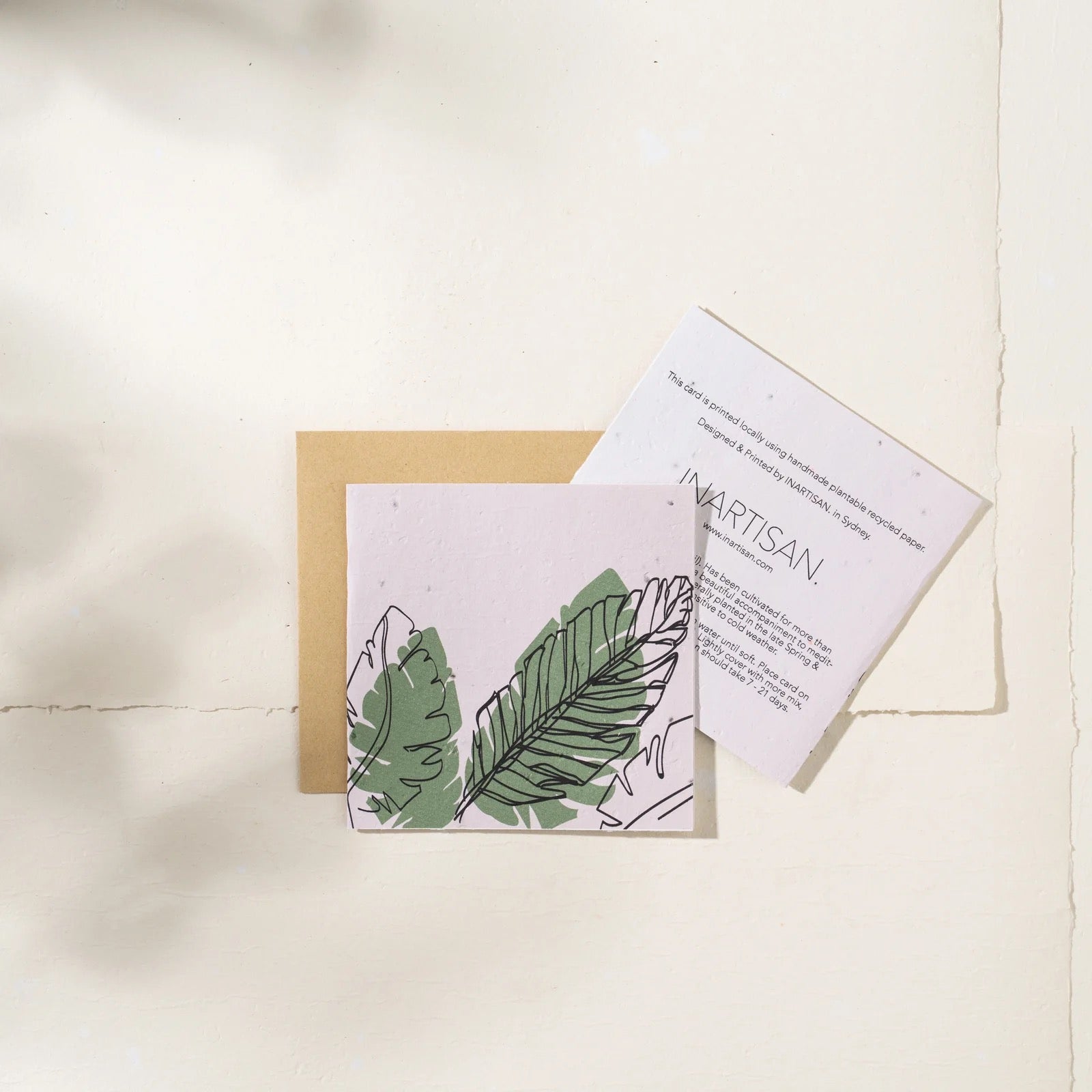 Plantable Card -Palms