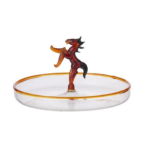 Dancing Horse Trinket Dish