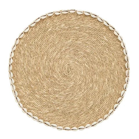 GUSCIO SEAGRASS/SHELL PLACEMAT