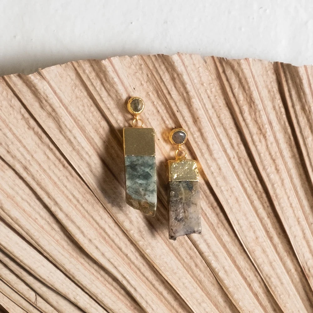 Ahti Double Drop Earrings