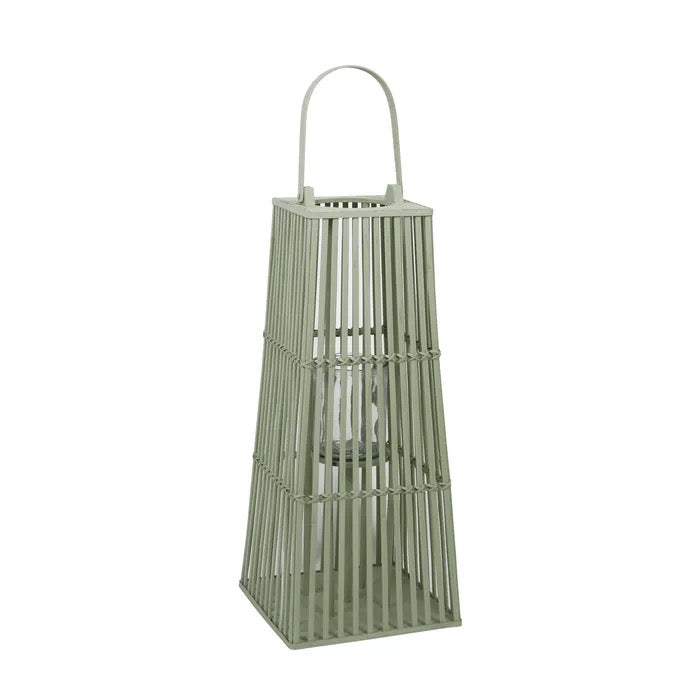 Rhodes Bamboo Lantern Pistachio