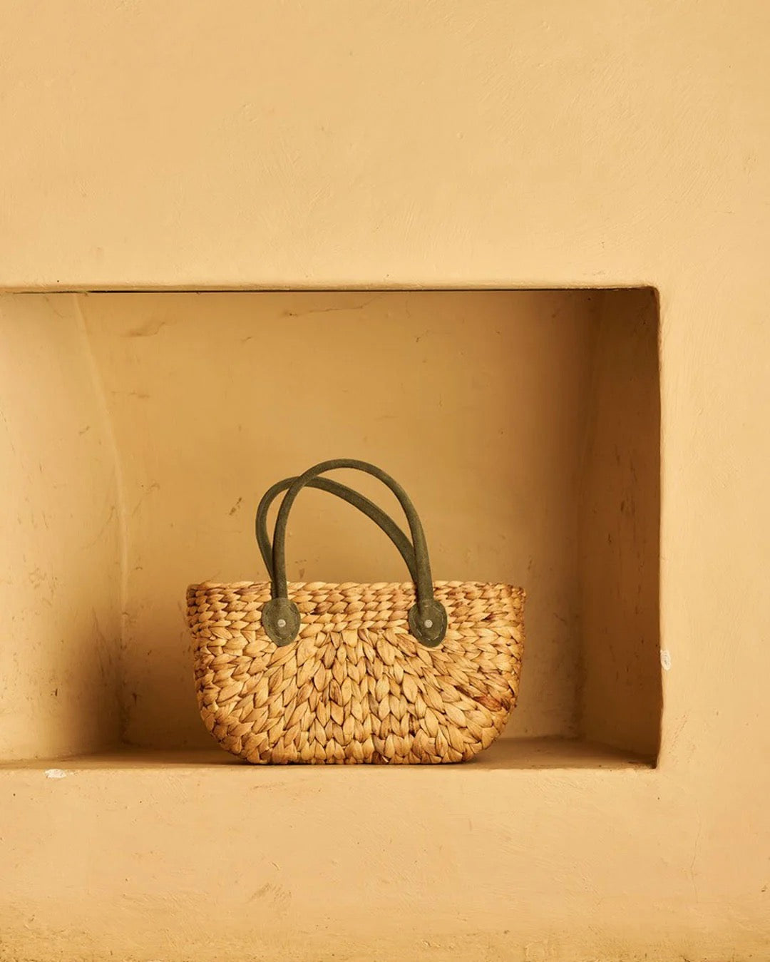 Harvest Basket- Forest Green