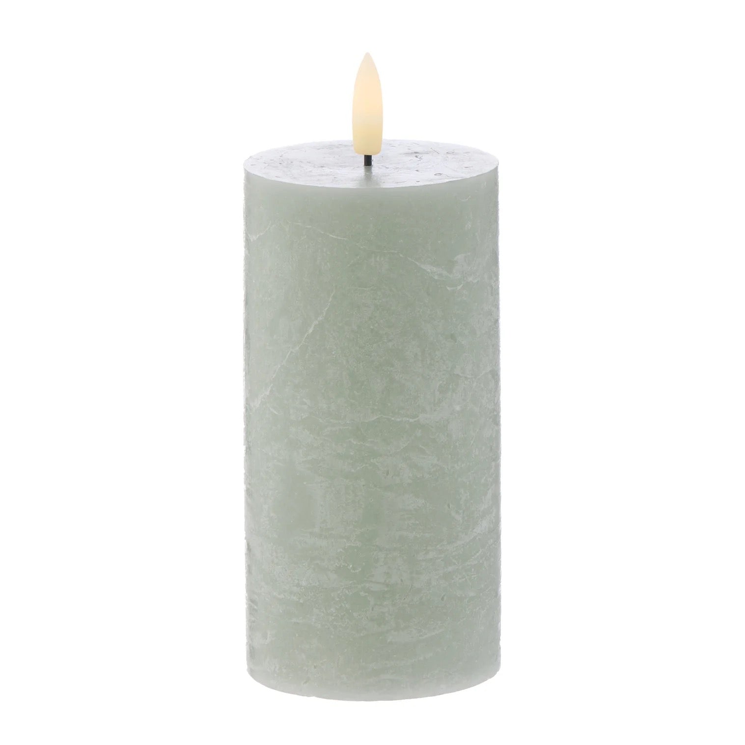 Hughe LED Flickering Candles - Sage
