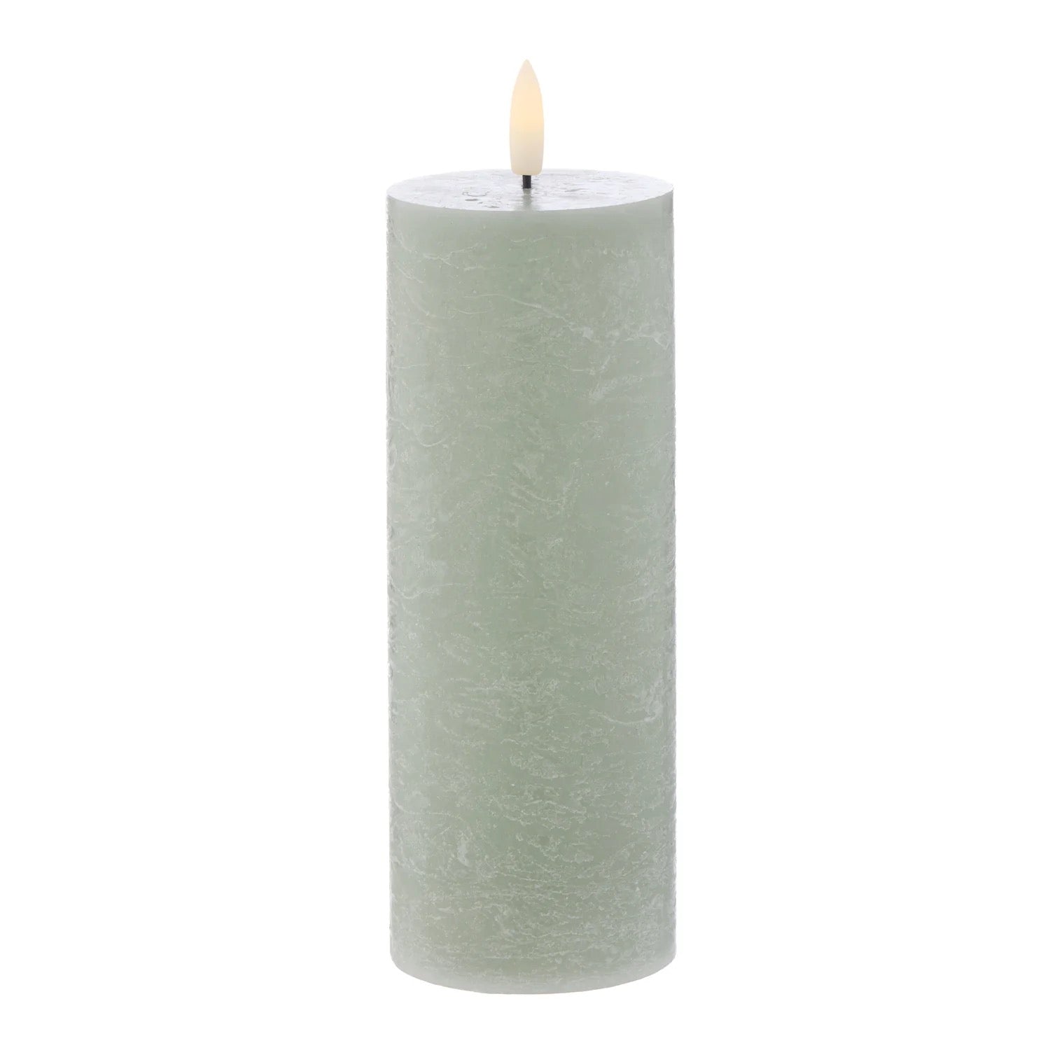 Hughe LED Flickering Candles - Sage