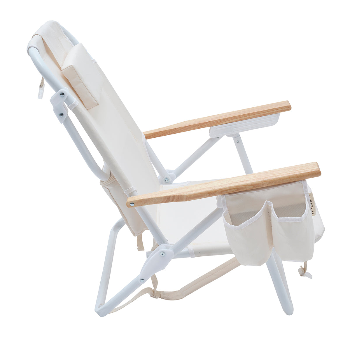 Deluxe Beach Chair Cream