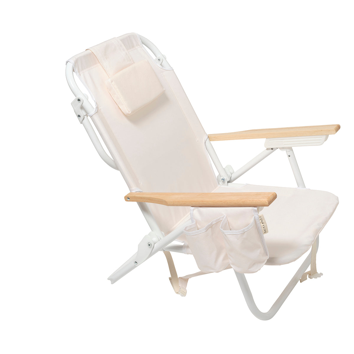 Deluxe Beach Chair Cream