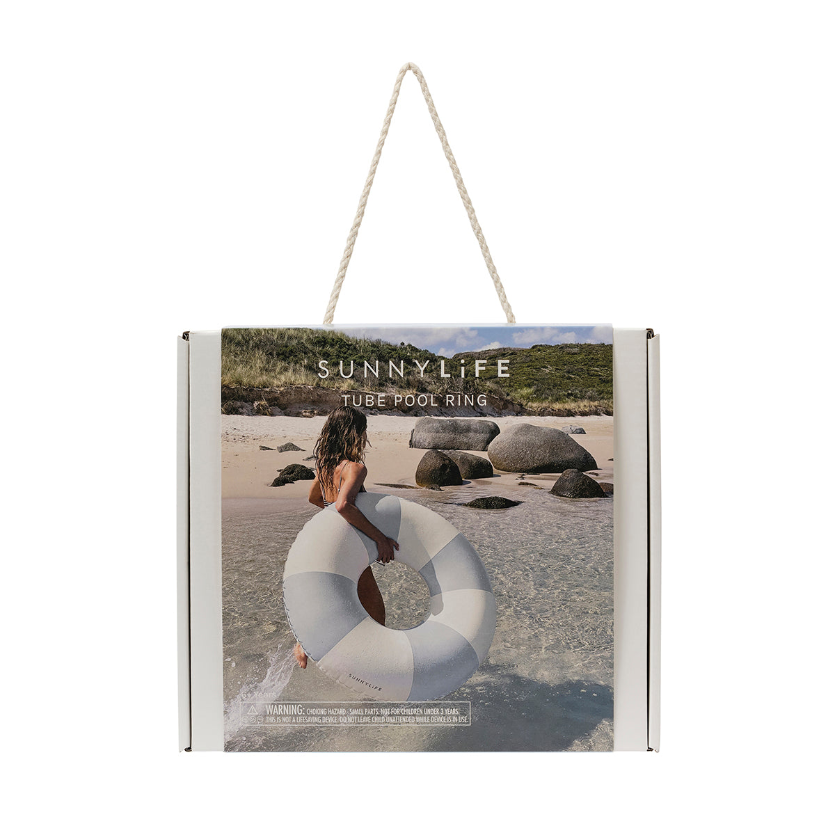 Tube Pool Ring Lazy Days Duck Egg Blue