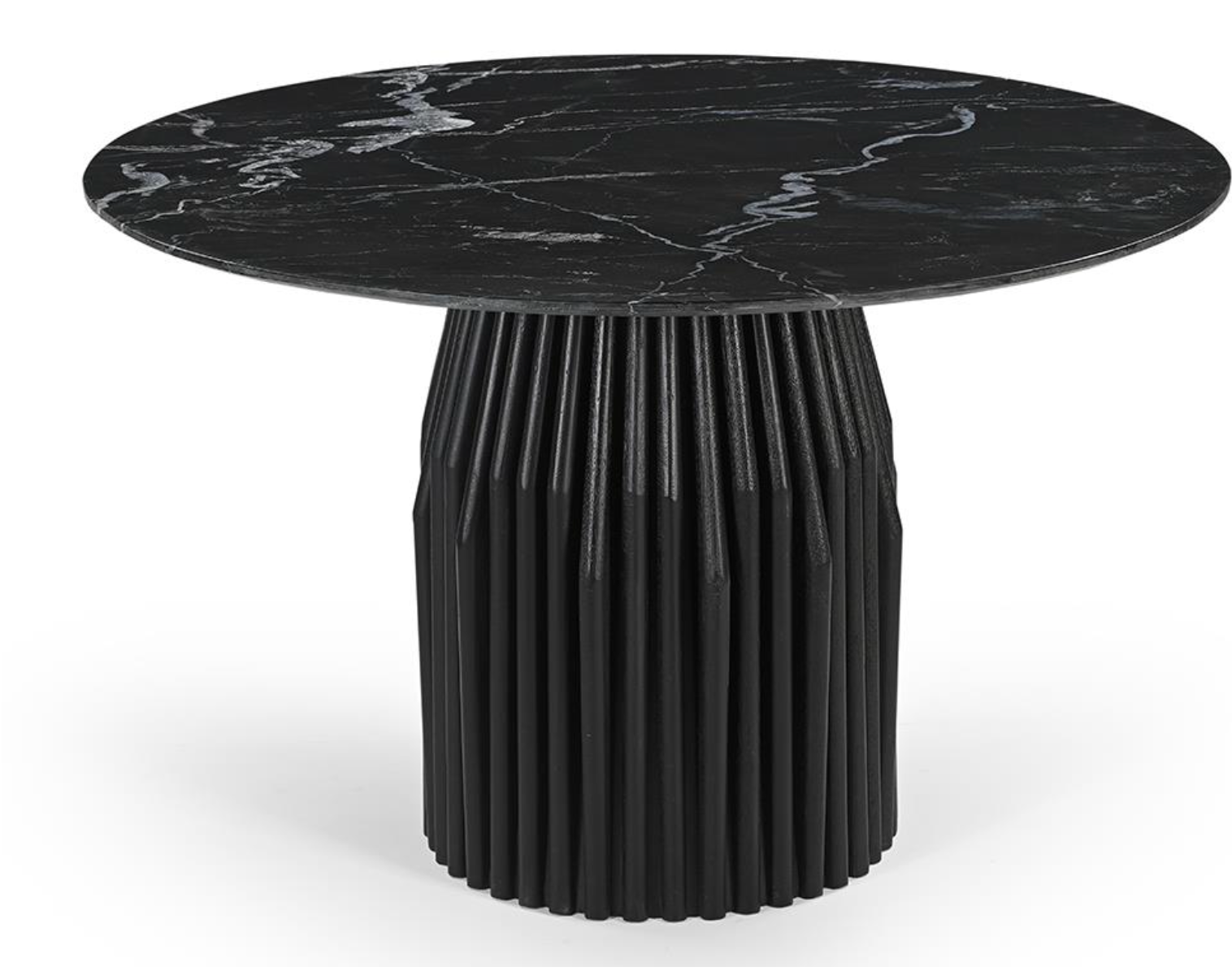 120cm Avery Round Dining Table with Marble Top