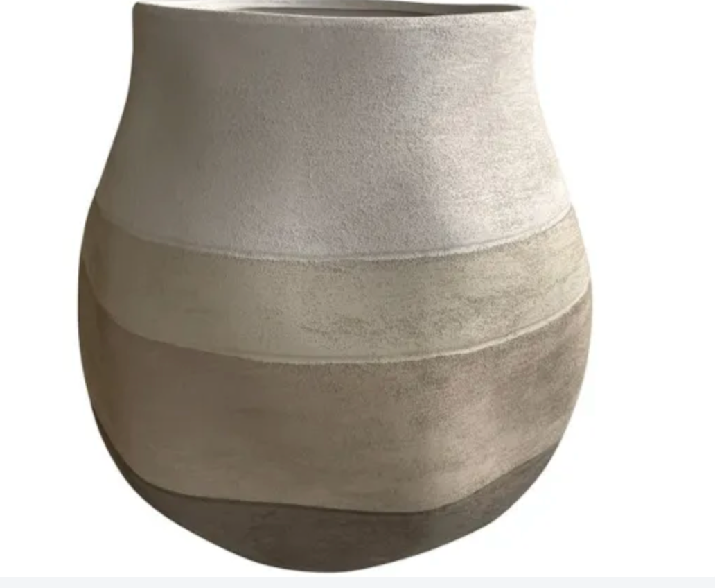 SAHARA STONEWARE VASES - EARTH TONES