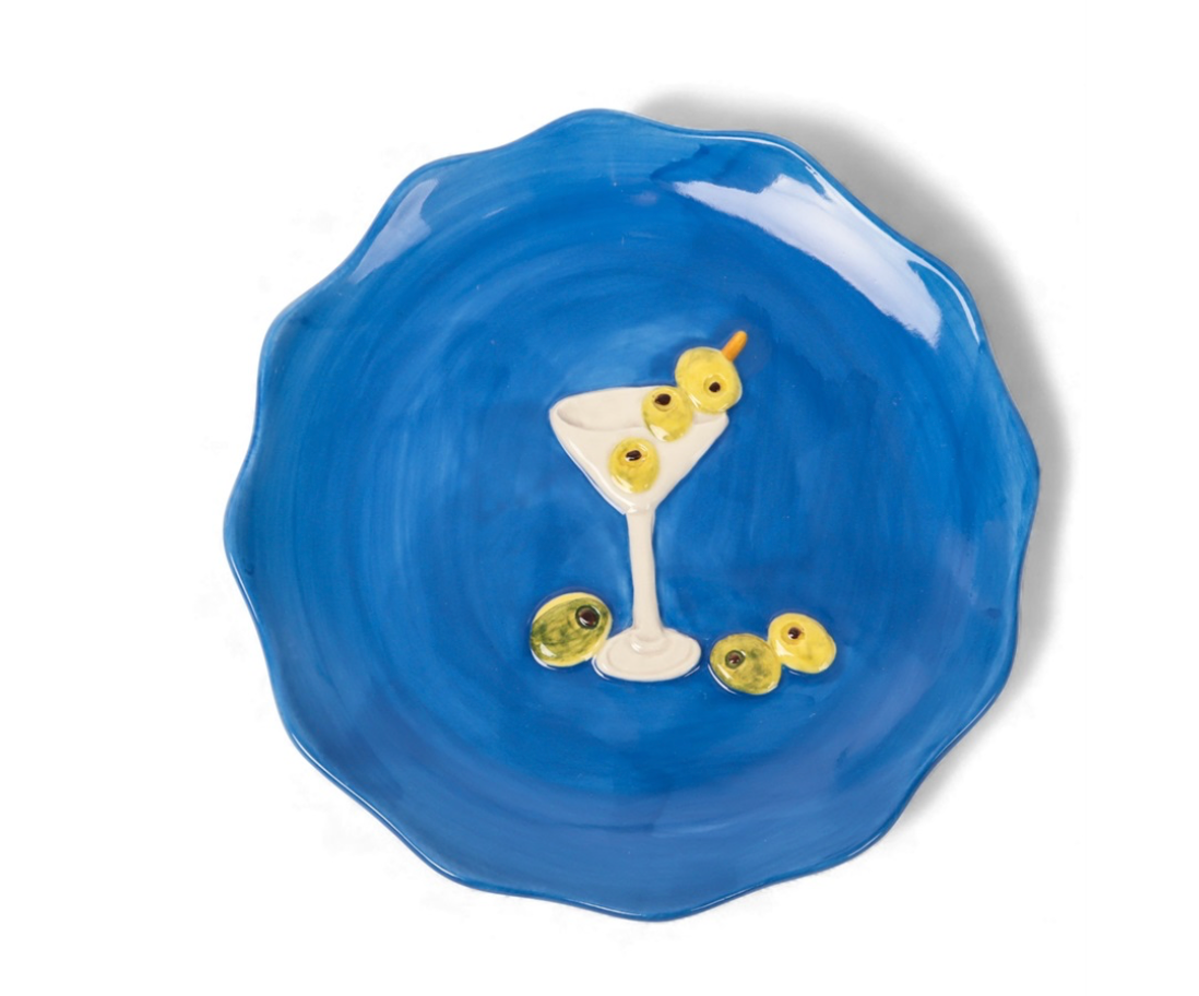 SEAVIEW STONEWARE COCKTAIL PLATE