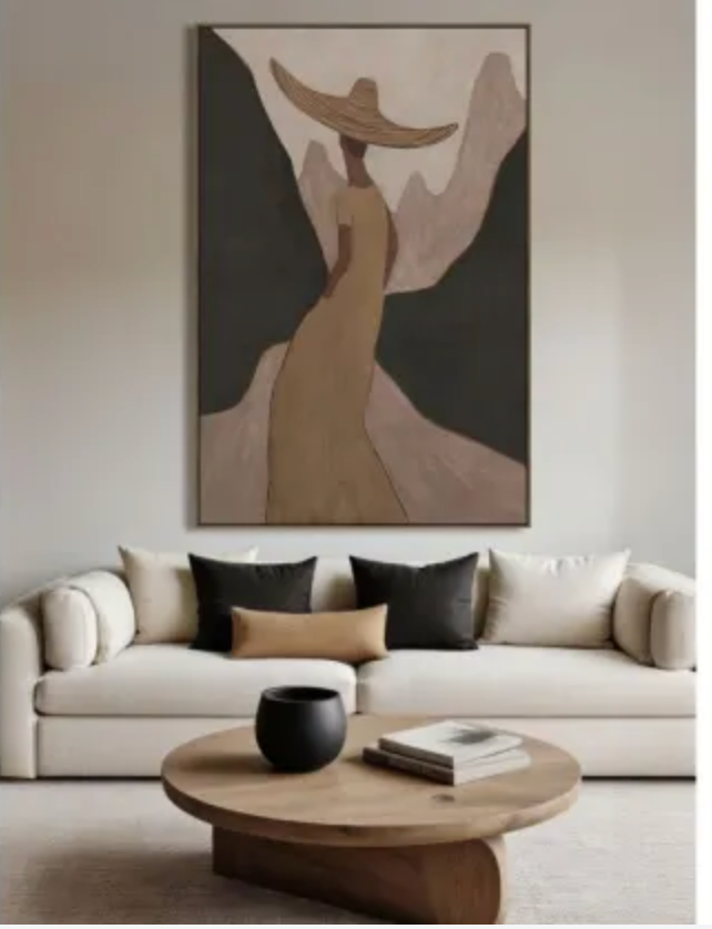 GABRIELA FRAMED CANVAS