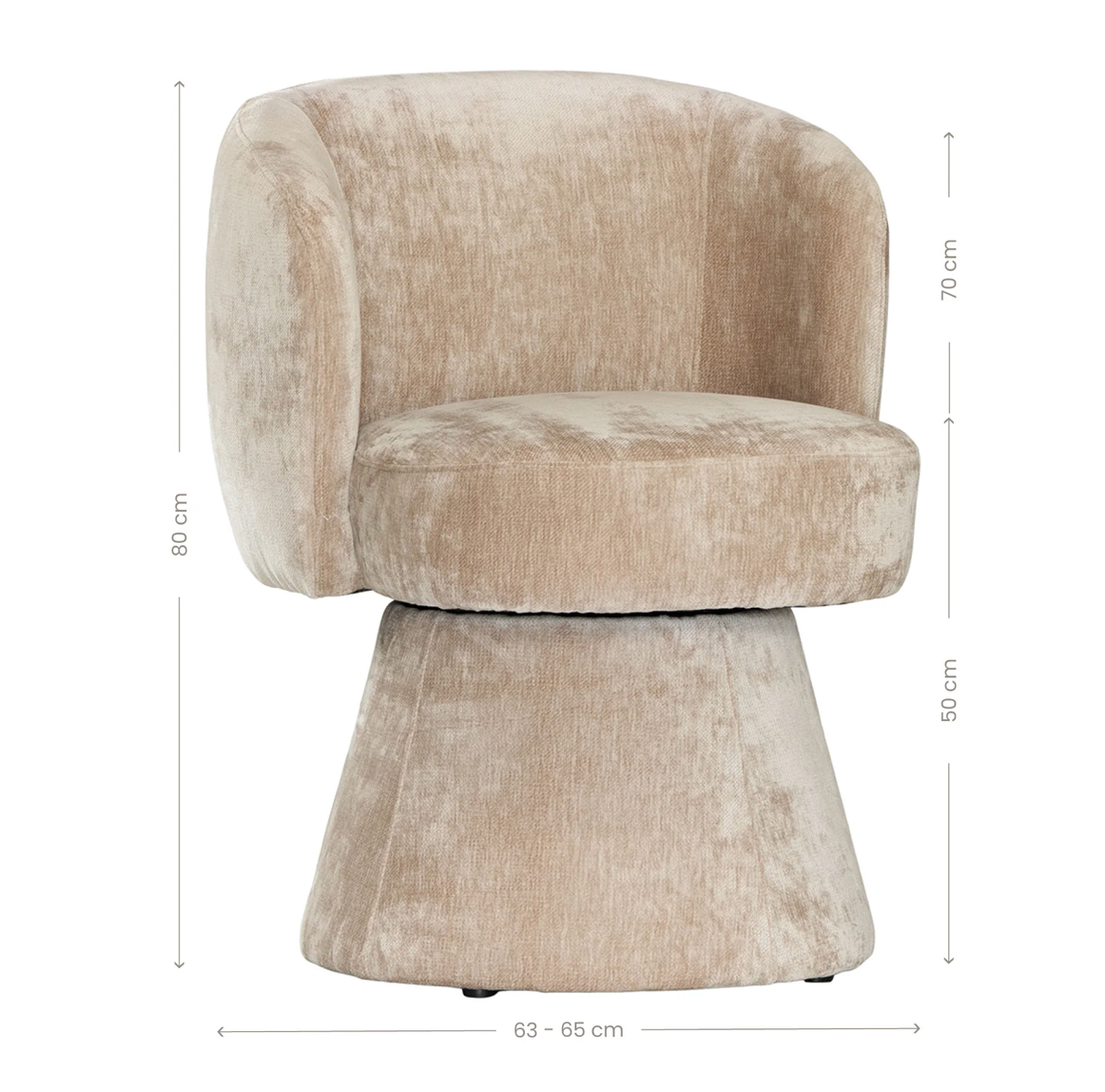 Malfi Swivel Chair / Uniqwa Collections