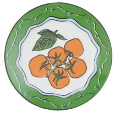 Deli Ceramic Plates 4 Assorted Designs