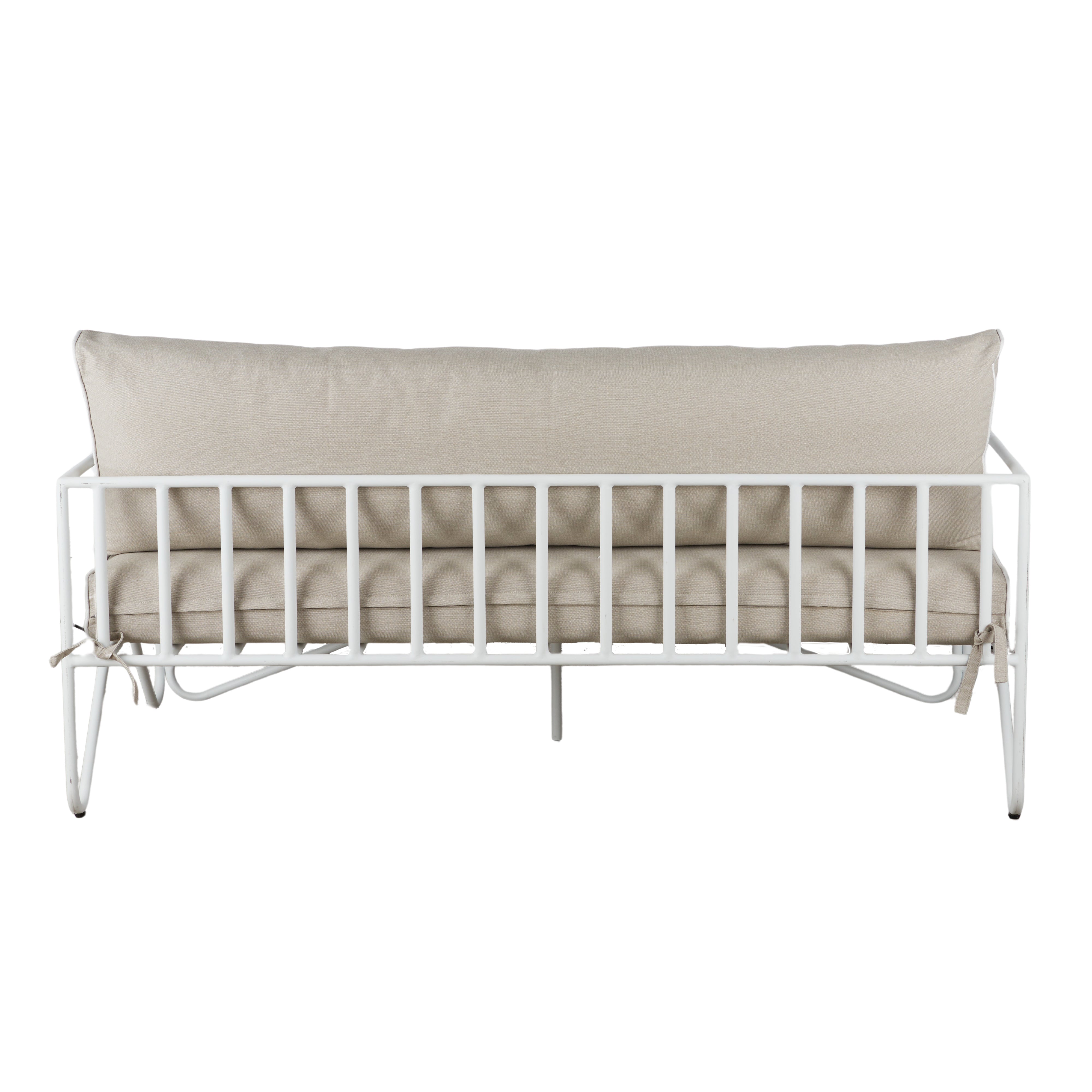 AMALFI OUTDOOR 3 SEATER SOFA TAUPE