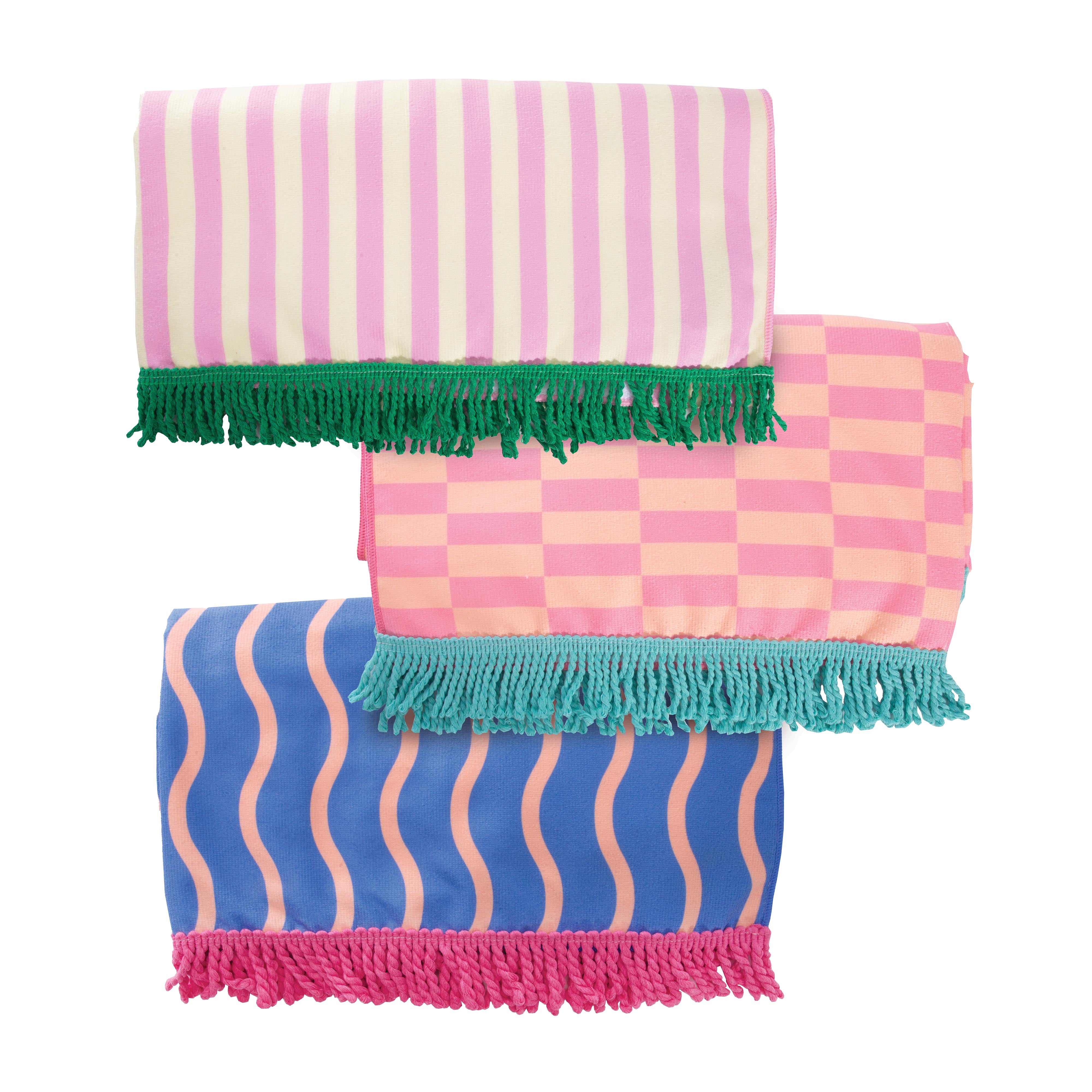ECLECTIC SUMMER - QUICK DRY TASSEL TOWEL