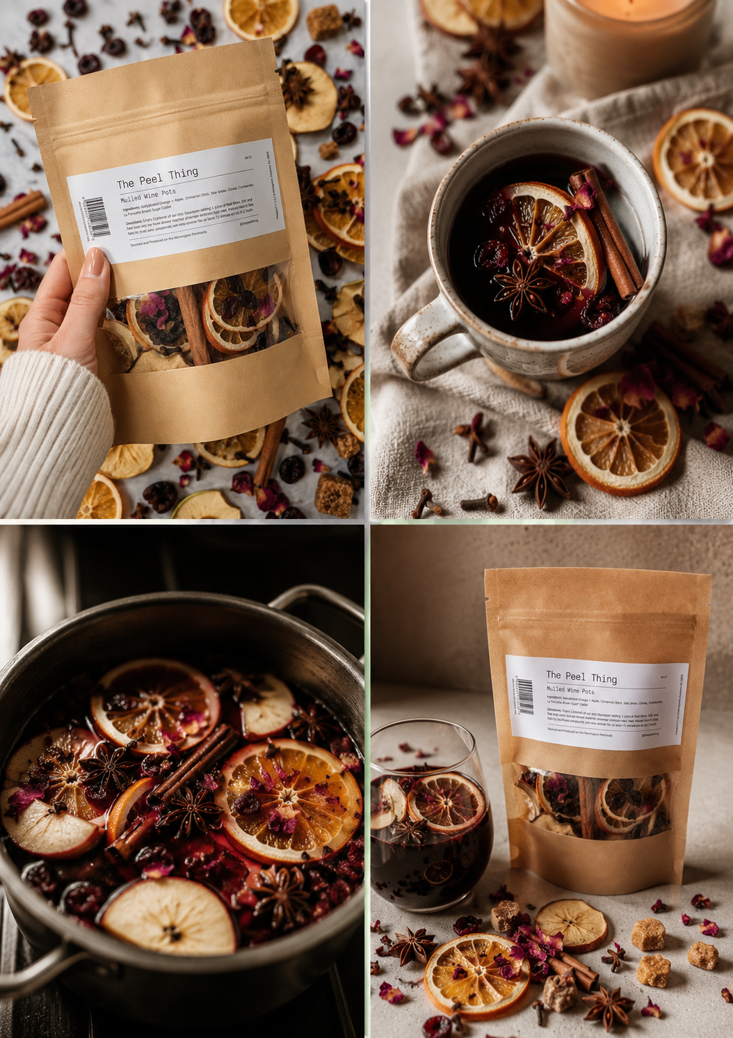 Mulled Wine Pouches - 70gms