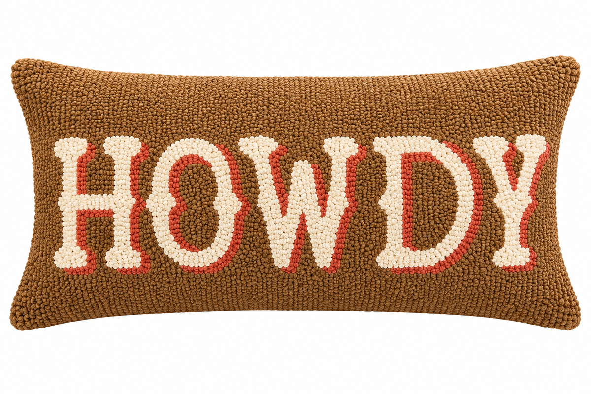 Howdy Cotton Cushion