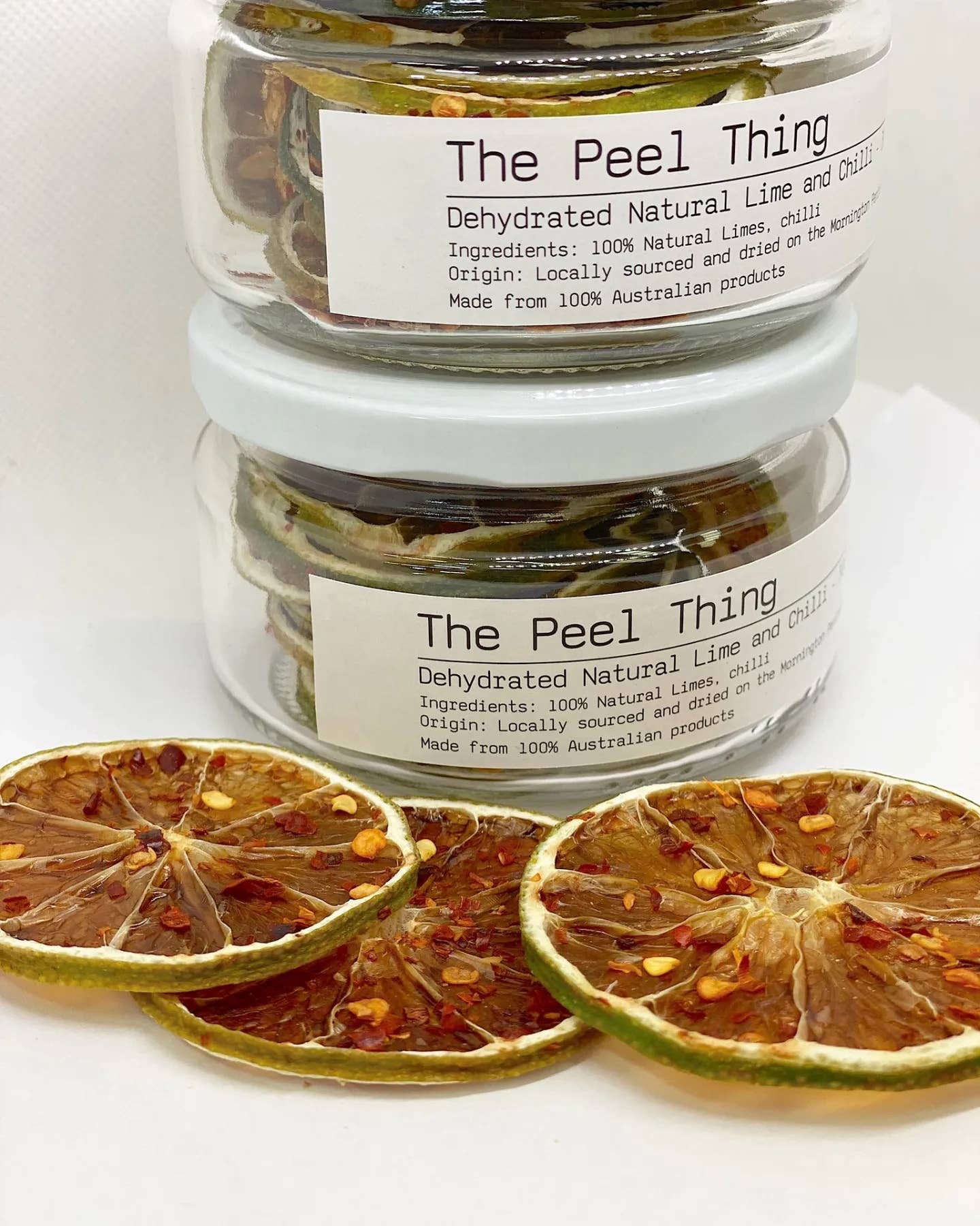 Gift Size - Infused Dehydrated Lime with Chilli - 30gm Jar