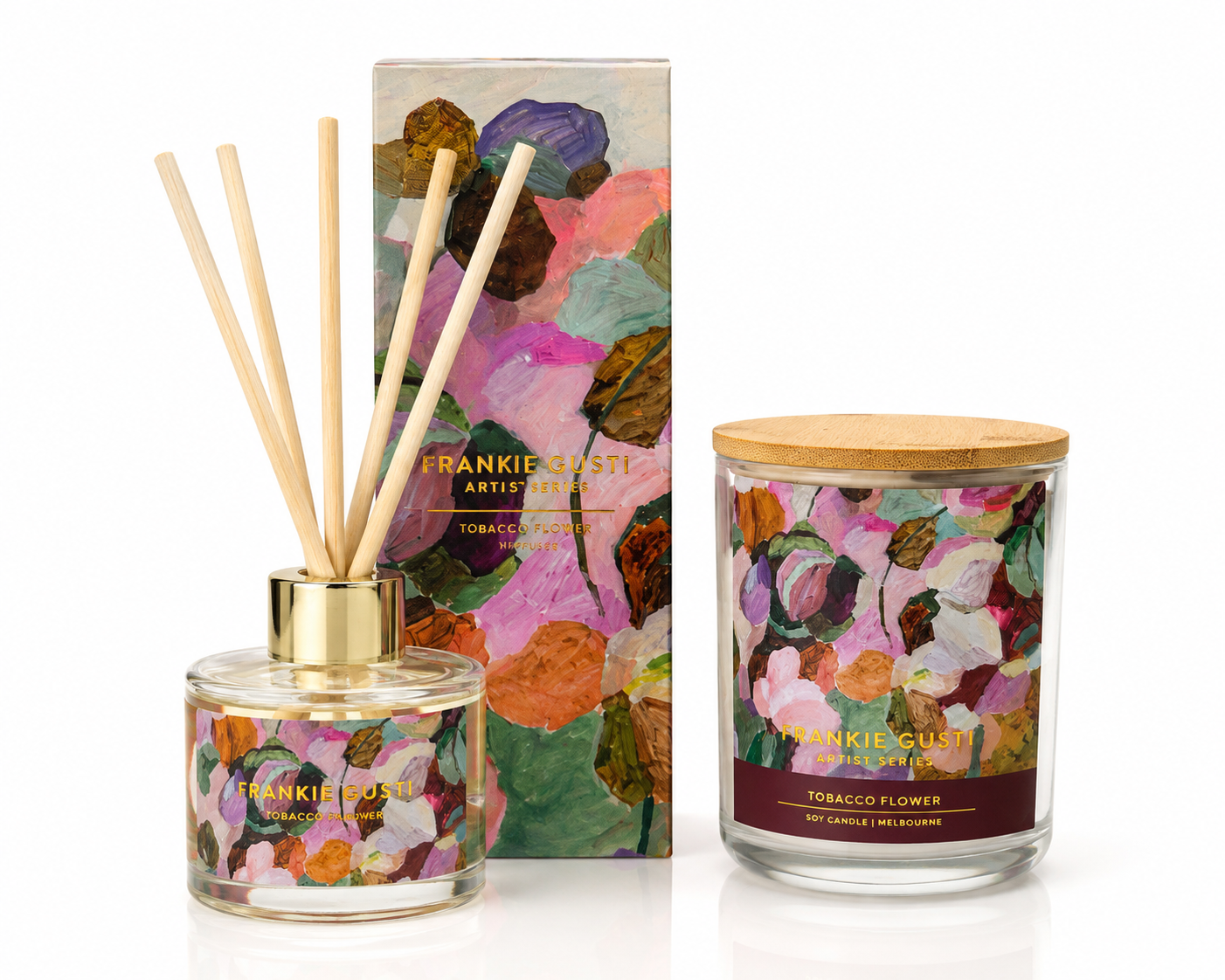 ARTIST SERIES CANDLE | TOBACCO FLOWER | JADE FISHER