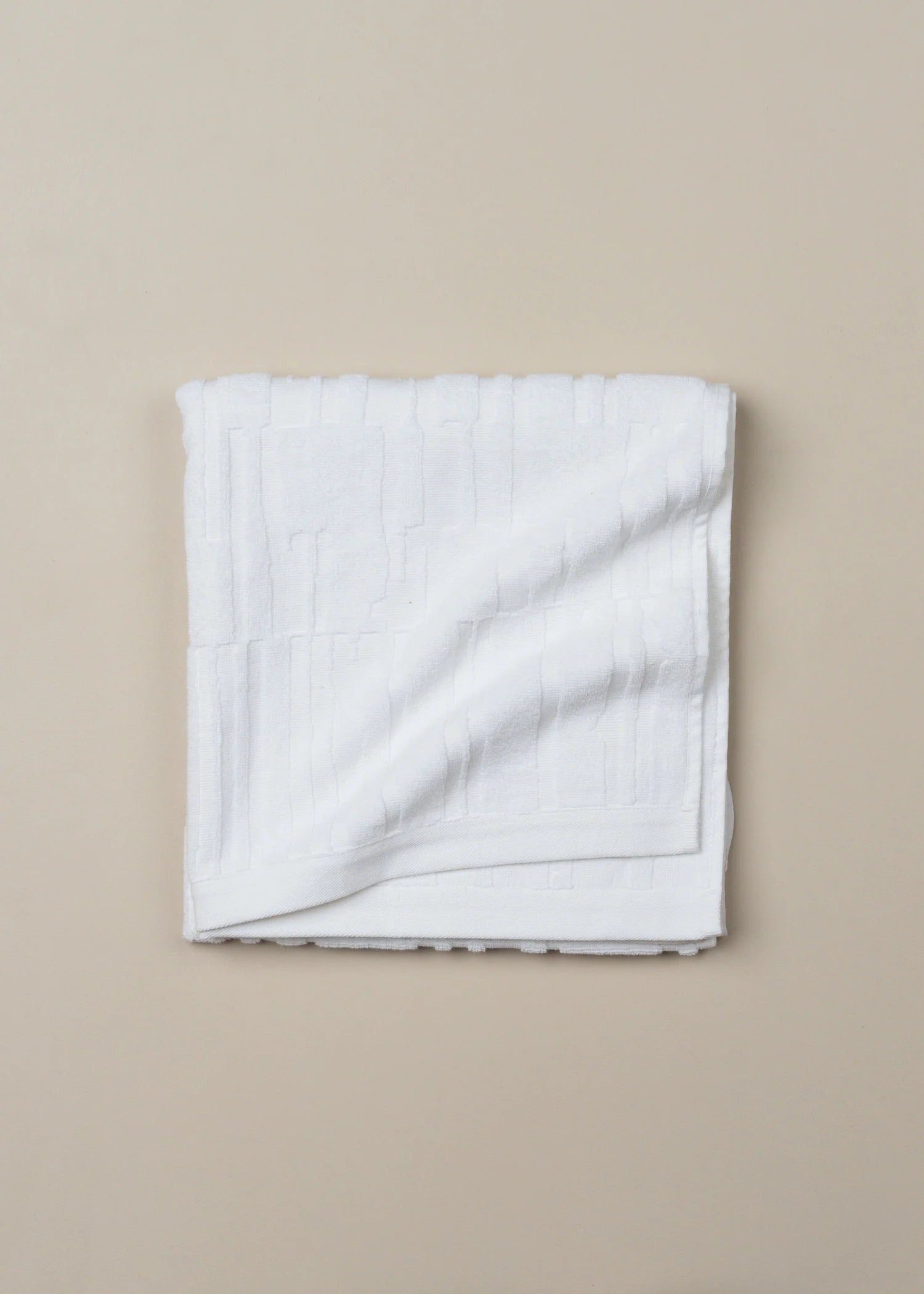 Architectural Towel Collection - White
