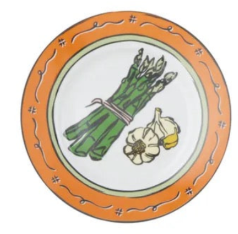 Deli Ceramic Plates 4 Assorted Designs