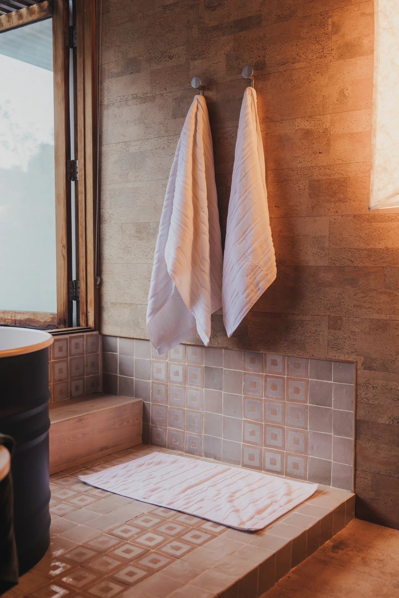 Architectural Towel Collection - Truffle