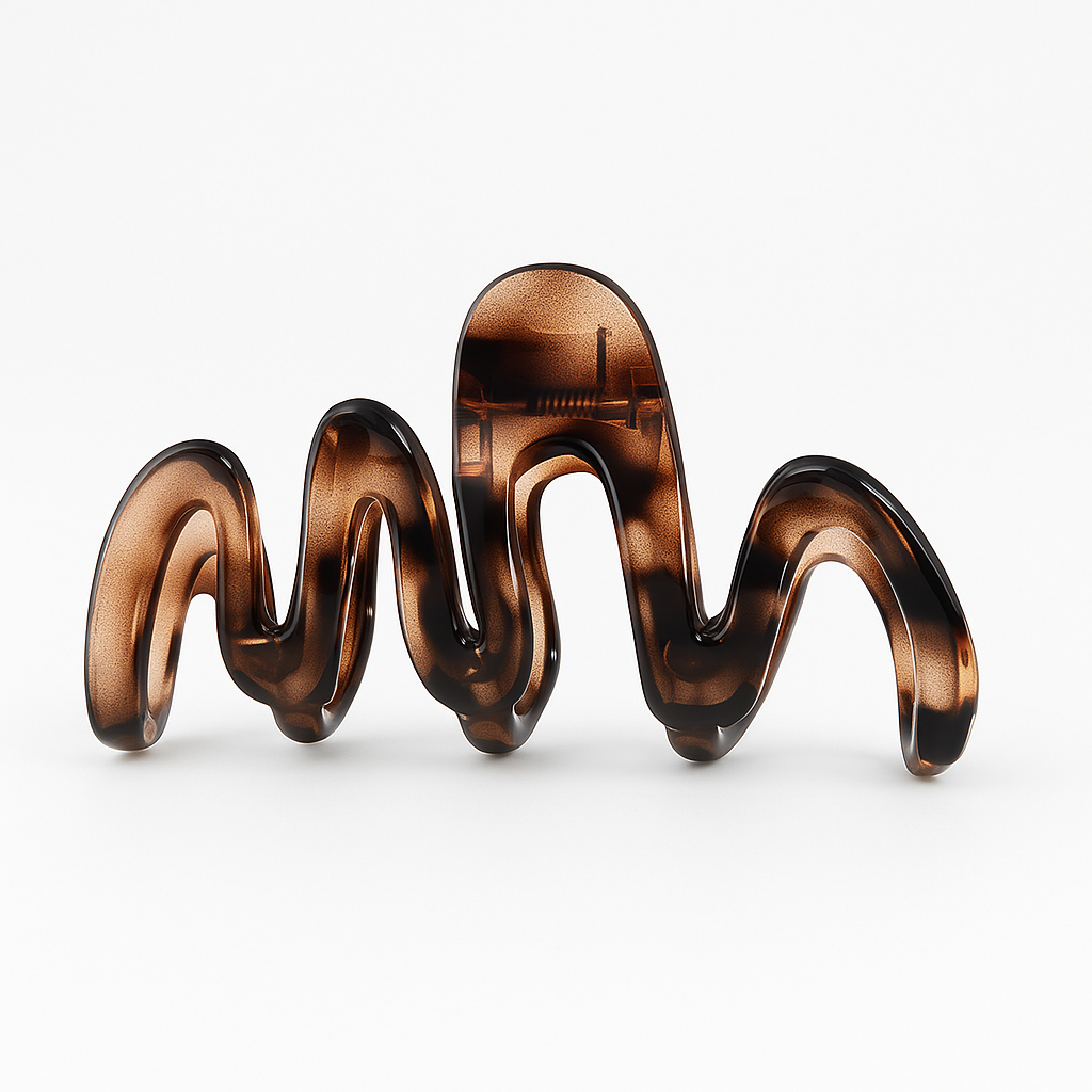 Wavy Claw Hair Clip