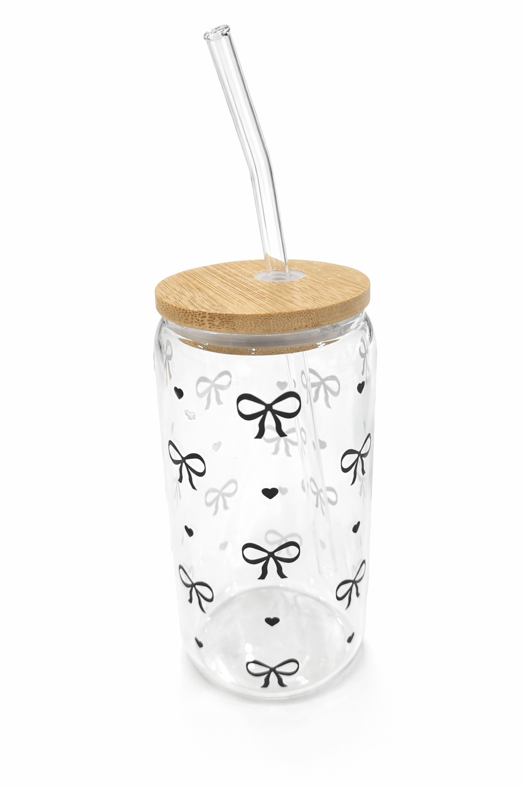 Decor Glass Straw Tumbler