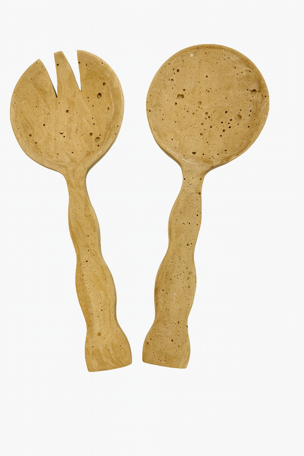 Moore Stone Salad Servers