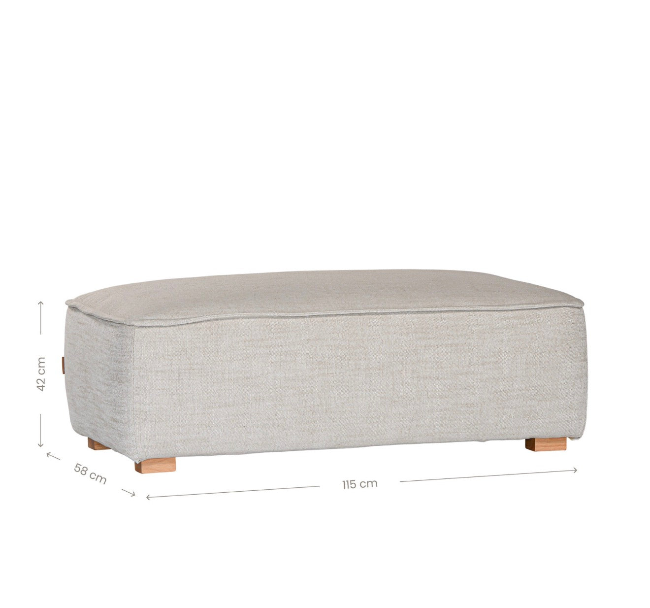 JIMMY CASUAL MODULAR OTTOMAN