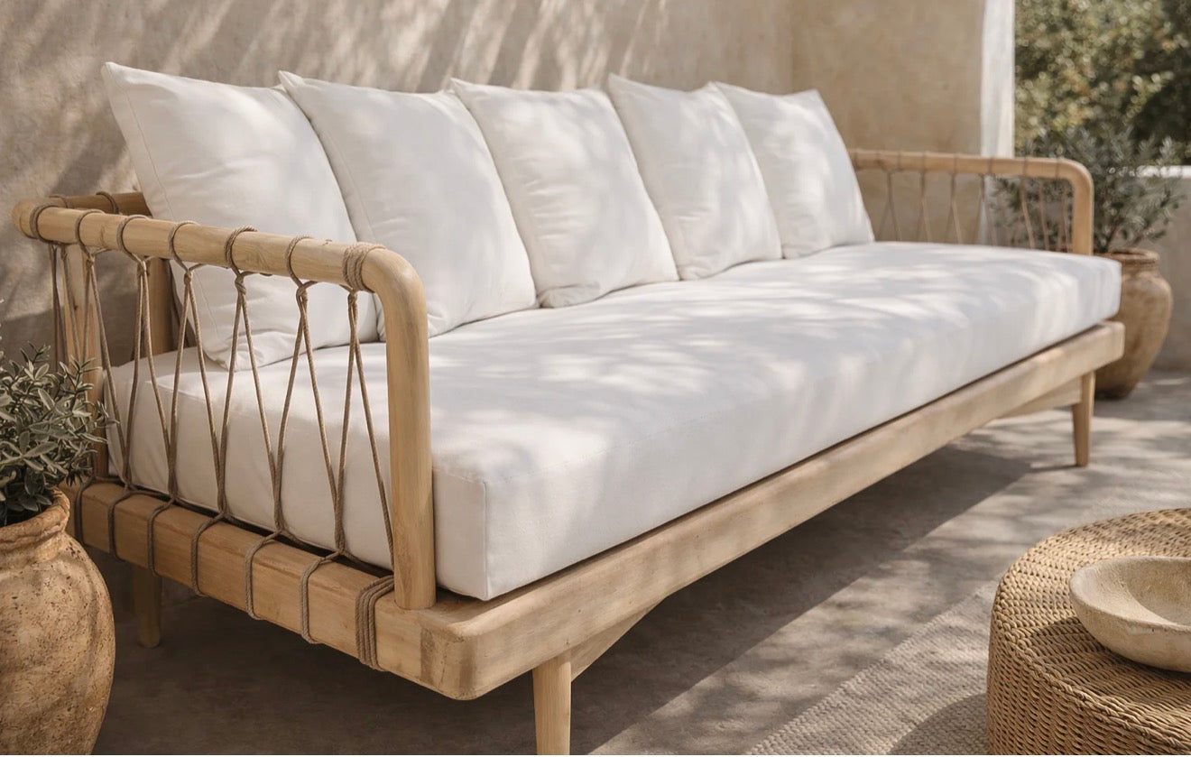 Tamala Teak Outdoor Sofa