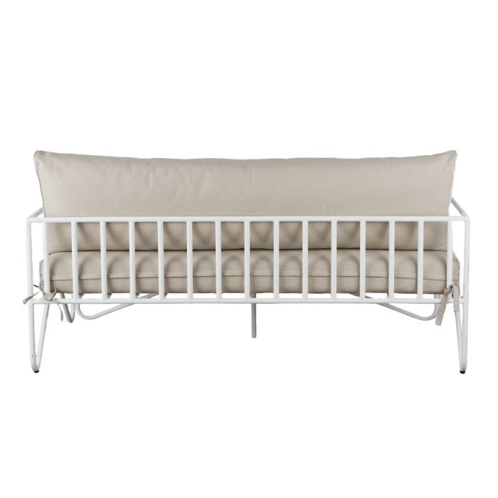 AMALFI LLOYD OUTDOOR 3 SEATER SOFA TAUPE