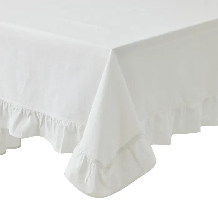 NATALE Cotton Tablecloth – Ivory