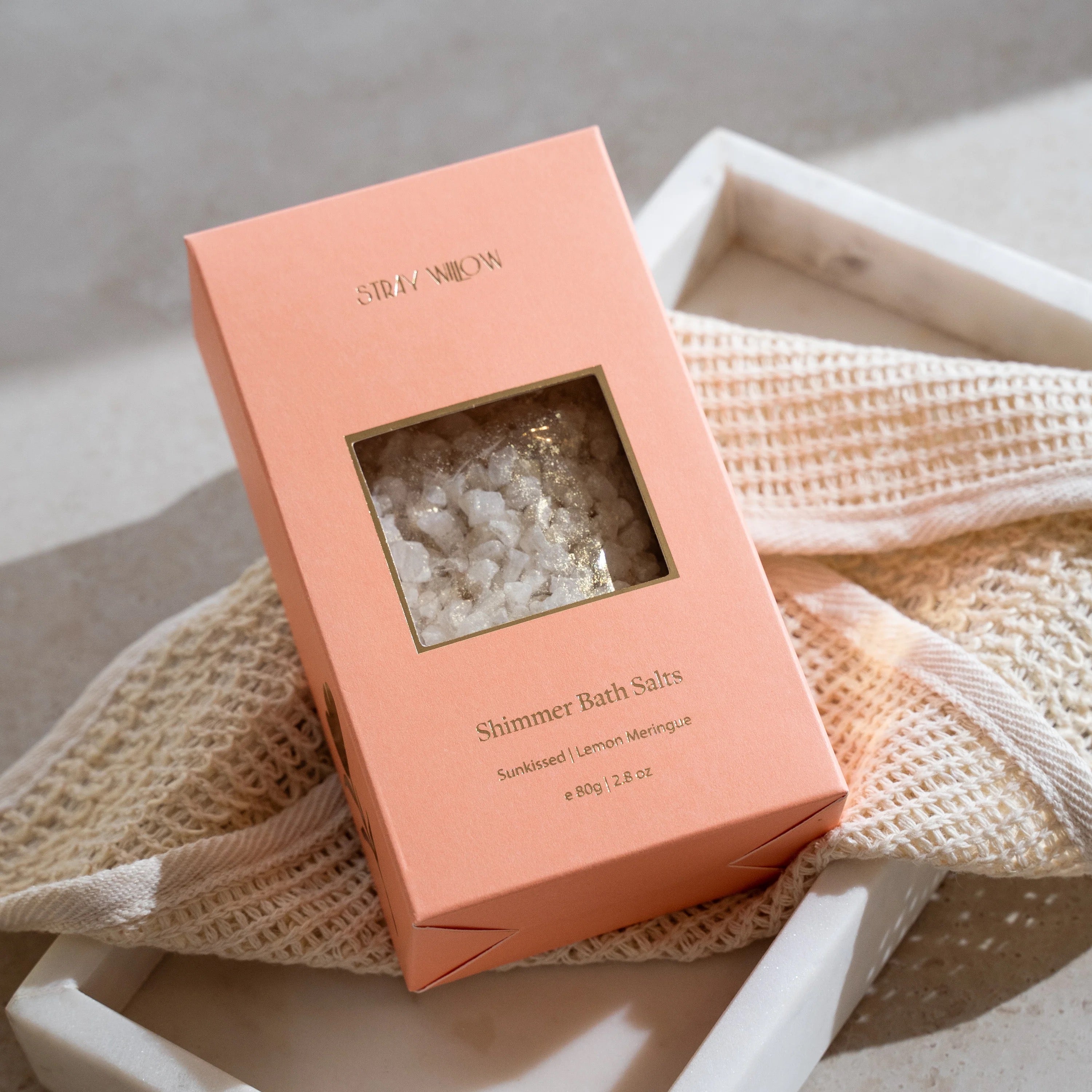 SHIMMER BATH SALTS - SUNKISSED