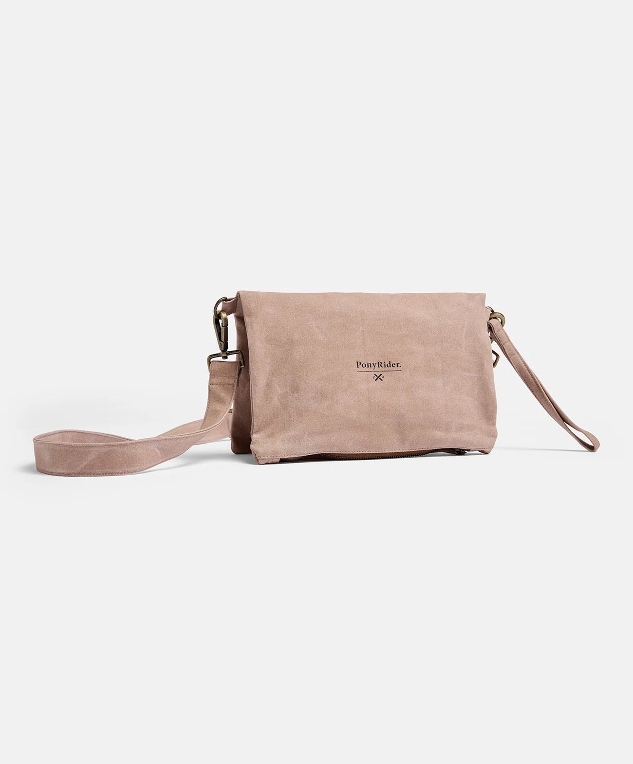 Market Clutch with Strap | Mocha