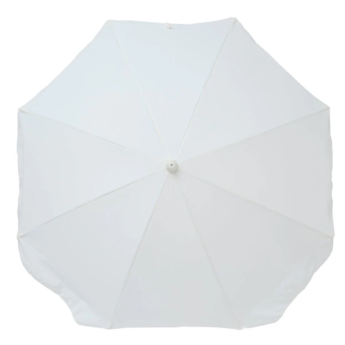 Luxe Beach Umbrella Cream