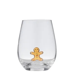 GINGERBREAD MAN GLASS