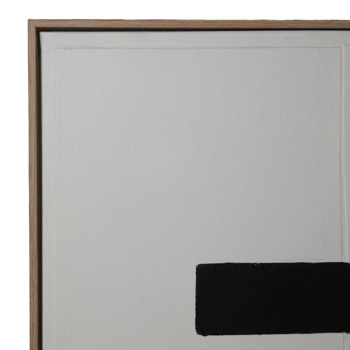 ACADEMY GABEL HAND PAINTED WALL ART CREAM 100X4.5X80CM