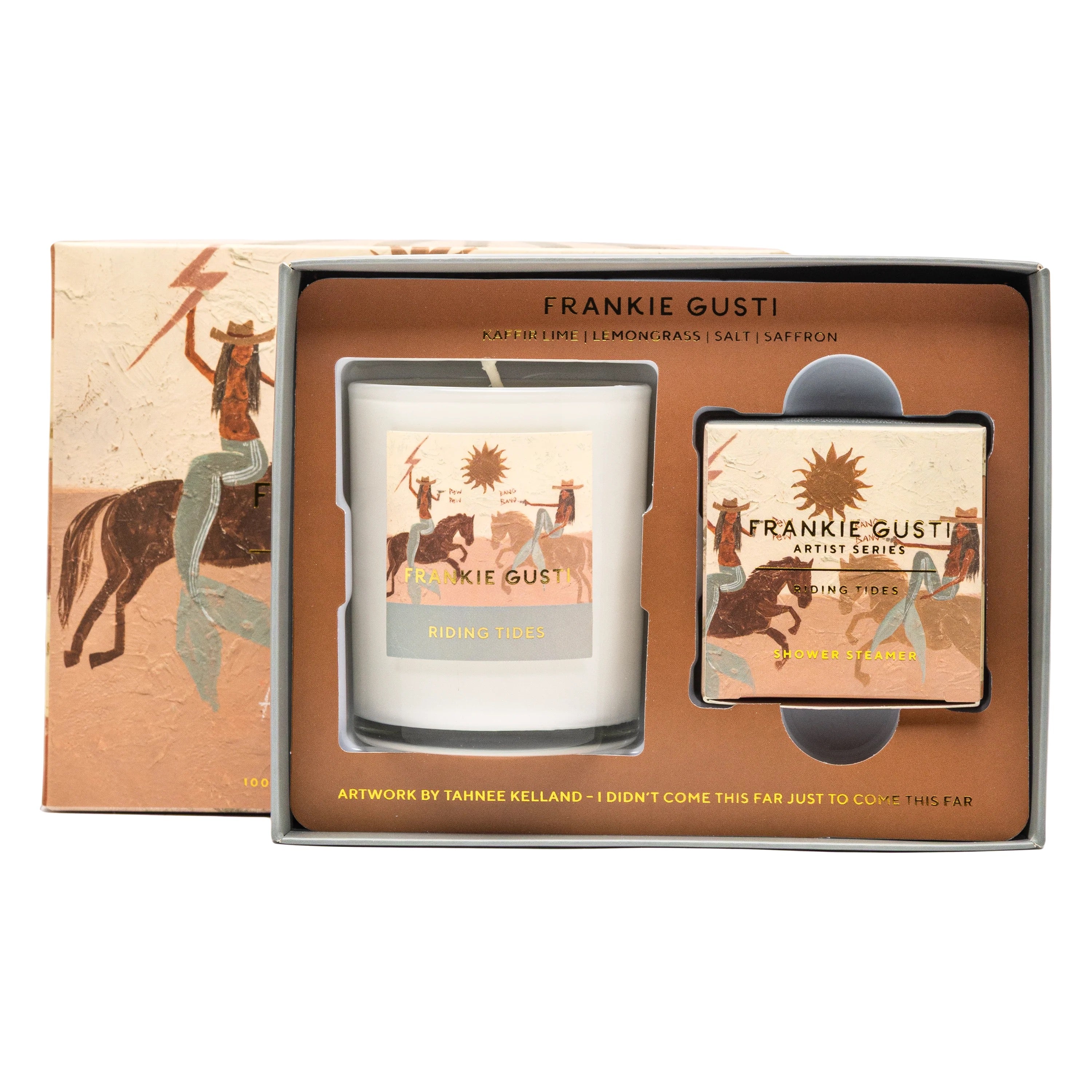 CANDLE + STEAMER DUO | RIDING TIDES