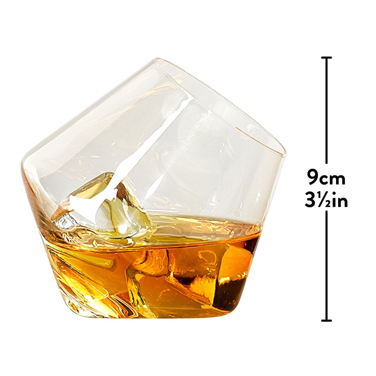 Rocking Whisky Glasses, Set Of 2