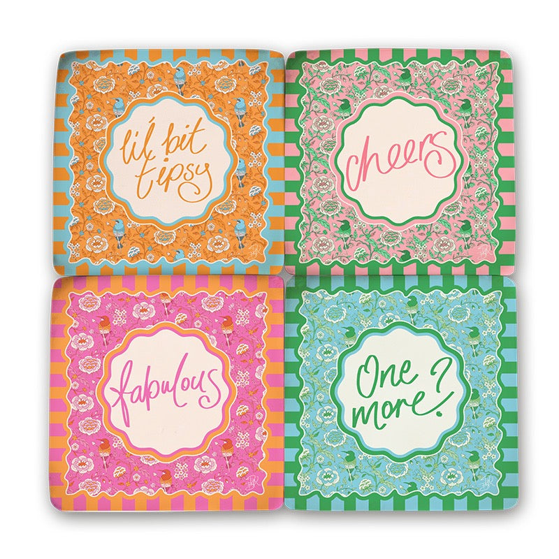 Tipsy Coasters