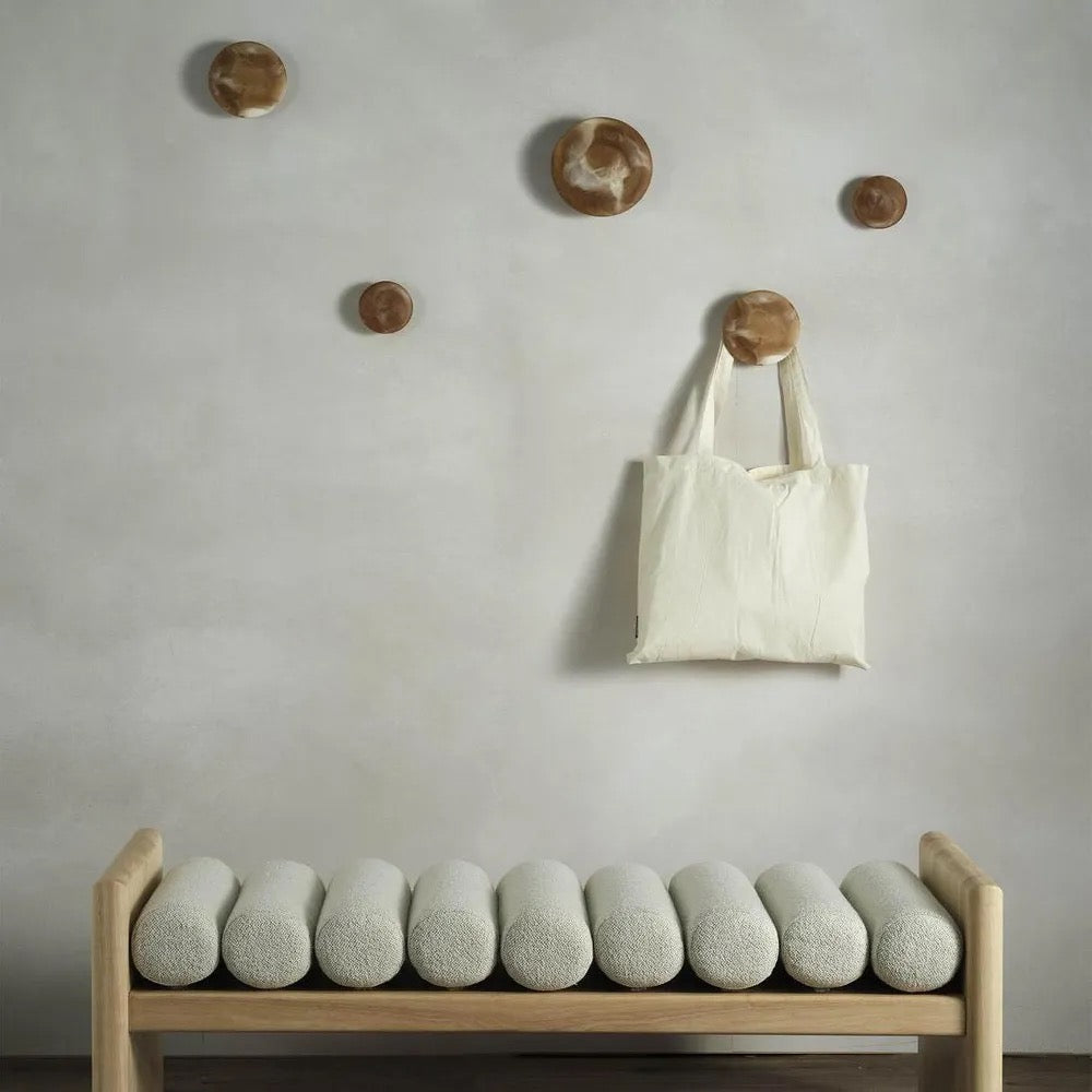 Halo Coat Hook Resin Toffee