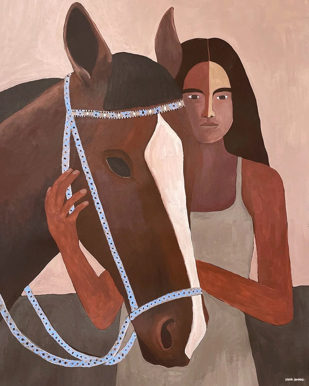 Horse Friend (90x120 cm) – by Karina Jambrak