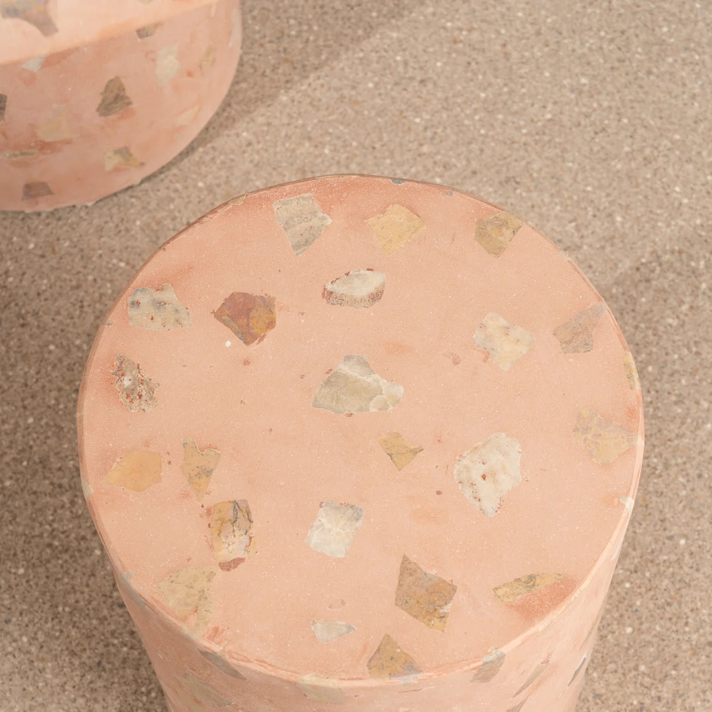 Illia Terrazzo Stool