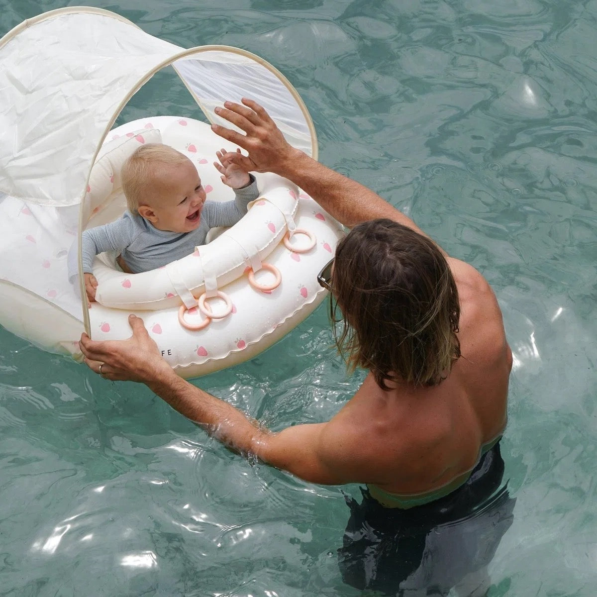 INTERACTIVE BABY FLOAT - STRAWBERRY SUNSHINE