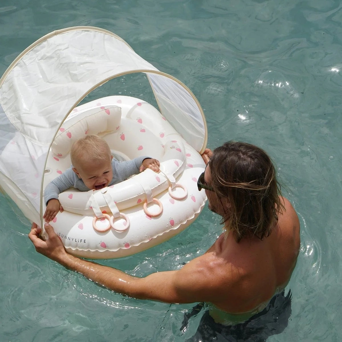 INTERACTIVE BABY FLOAT - STRAWBERRY SUNSHINE