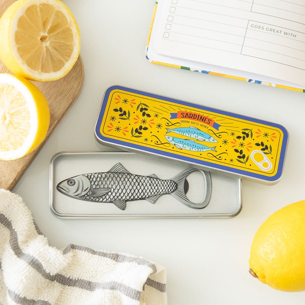 Sardine bottle opener