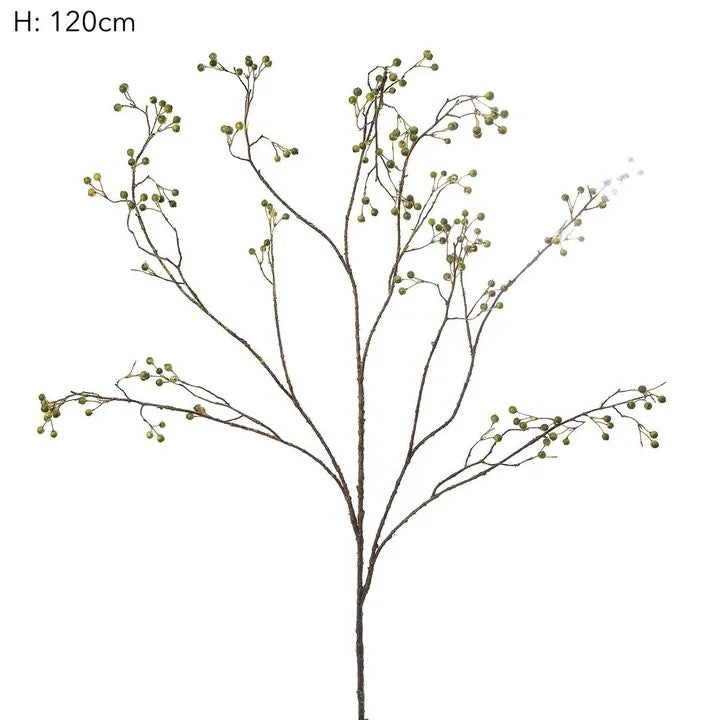 MINI BERRY BRANCH 1.2M GREEN