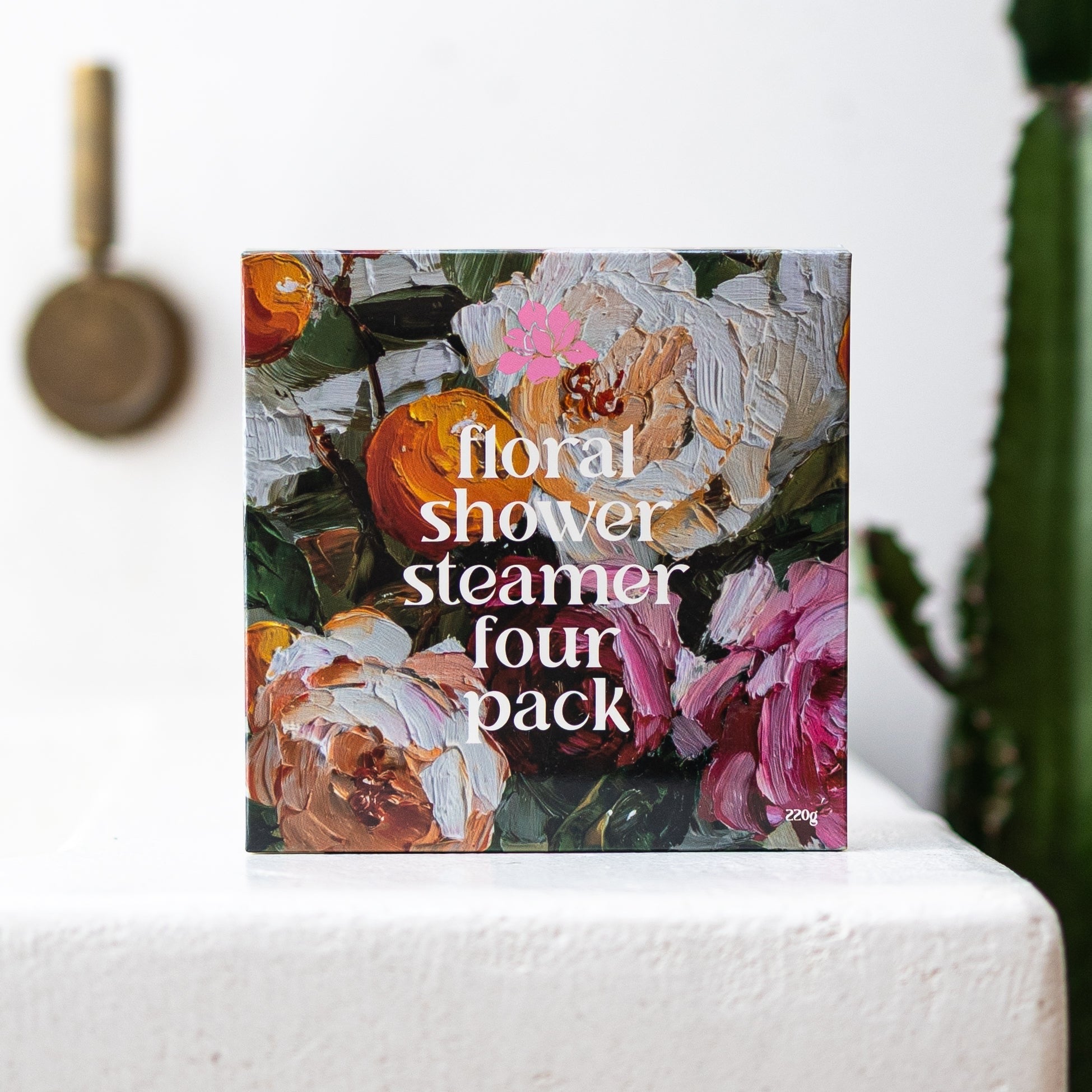 FLORAL Shower Steamer Four Pack